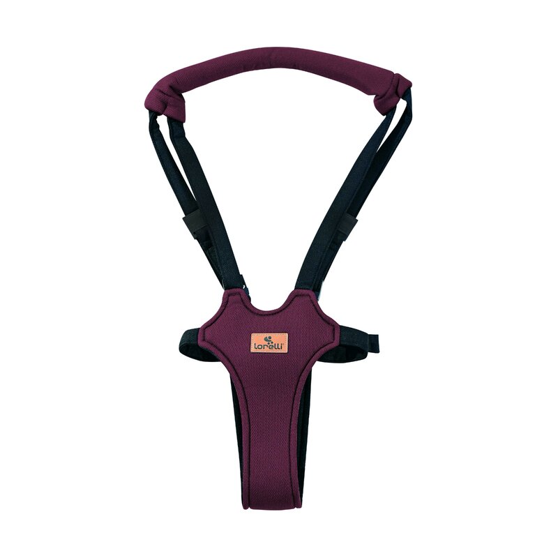 Lorelli - ham de siguranta step by step, negru/rosu