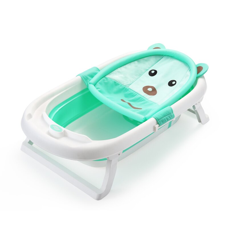 Little mom - hamac cadita baby bath tub bear mint