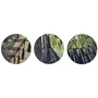 Hamac dublu pentru gradina sau curte cu franjuri, Baby Mix, XXL Boho, 200 x 150 cm, Black - 5