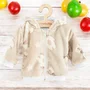 Hanorac de iarna, New Baby, Pentru bebelusi, Wellsoft, Marime 56, Poliester si capsuseala din bumbac, Polar Bear - 2