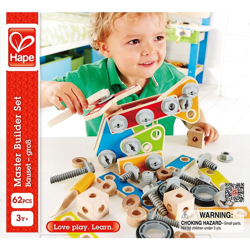 Hape - set de constructie constructorul maestru