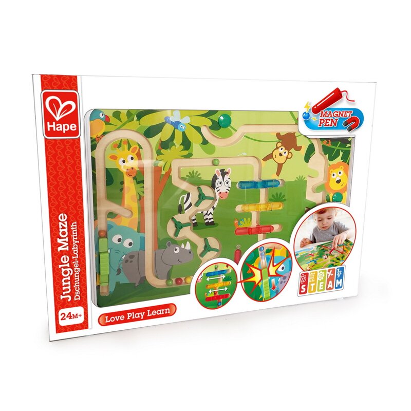 Hape - joc magnetic labirint jungla