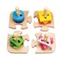 Hape - Puzzle din lemn Creativ , Puzzle Copii - 8