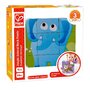 Hape - Puzzle din lemn Jumgla , Puzzle Copii, piese 9 - 1