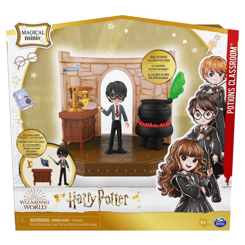 Spin master - harry potter wizarding world magical sala de clasa minis potiuni harry potter
