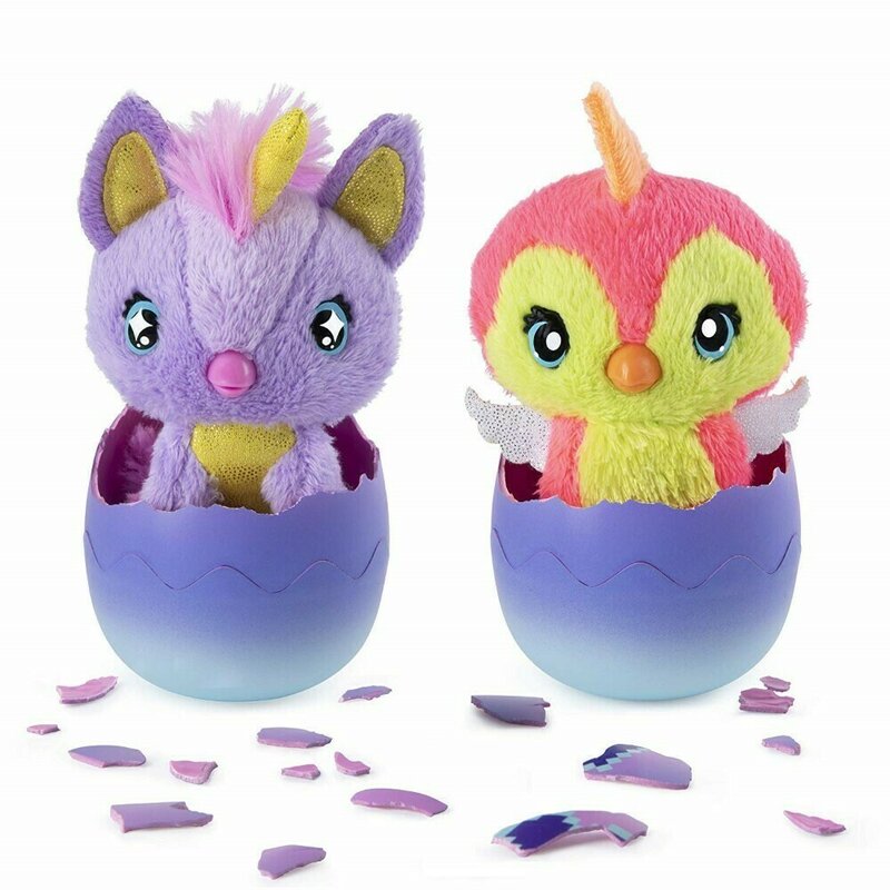 Spin master - jucarie din plus set , hatchtopia life , 2 bucati , in ousoare, multicolor