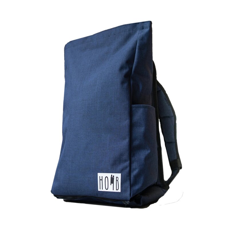 Homb - rucsac multifunctional, pentru transport copii, reglabil, 18 luni+, greutate maxima 25 kg, albastru