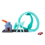 Mattel - Set de joaca City - Cursa cu obstacol - Atacul scorpionului , Hot wheels