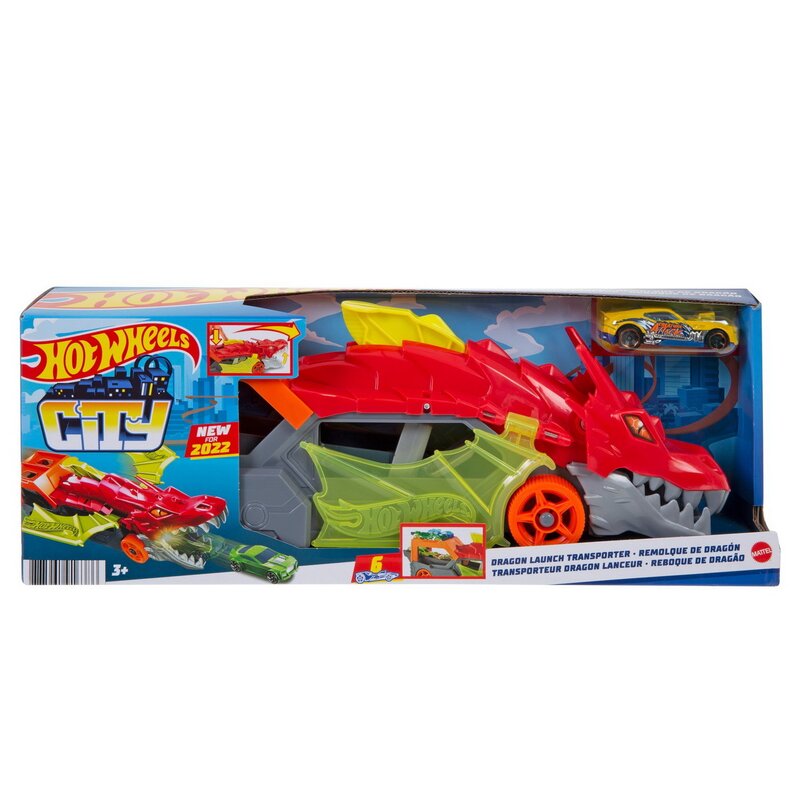 Mattel - hot wheels city transportatorul dragon