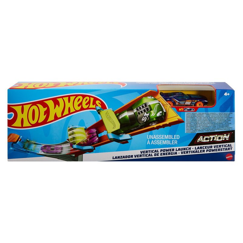 Mattel - hot wheels pista obstacol power slam