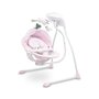 Leagan balansoar, Caretero, Raffi, Pliabil, Pana la 12 kg, Inclinare spatar in 2 pozitii, 5 viteze de balansare, Cronometru, Cu melodii si sunete ale naturii, Cu accesorii, 0-12 luni, Pink - 5