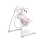 Leagan balansoar, Caretero, Raffi, Pliabil, Pana la 12 kg, Inclinare spatar in 2 pozitii, 5 viteze de balansare, Cronometru, Cu melodii si sunete ale naturii, Cu accesorii, 0-12 luni, Pink - 6