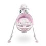 Leagan balansoar, Caretero, Raffi, Pliabil, Pana la 12 kg, Inclinare spatar in 2 pozitii, 5 viteze de balansare, Cronometru, Cu melodii si sunete ale naturii, Cu accesorii, 0-12 luni, Pink - 10