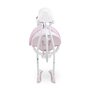 Leagan balansoar, Caretero, Raffi, Pliabil, Pana la 12 kg, Inclinare spatar in 2 pozitii, 5 viteze de balansare, Cronometru, Cu melodii si sunete ale naturii, Cu accesorii, 0-12 luni, Pink - 12