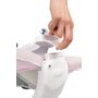 Leagan balansoar, Caretero, Raffi, Pliabil, Pana la 12 kg, Inclinare spatar in 2 pozitii, 5 viteze de balansare, Cronometru, Cu melodii si sunete ale naturii, Cu accesorii, 0-12 luni, Pink - 17
