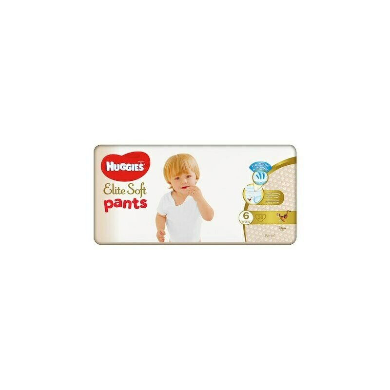 Huggies - Scutece Chilotel Elite Soft Pants Giga marimea 6, 15-25 kg, 38 buc