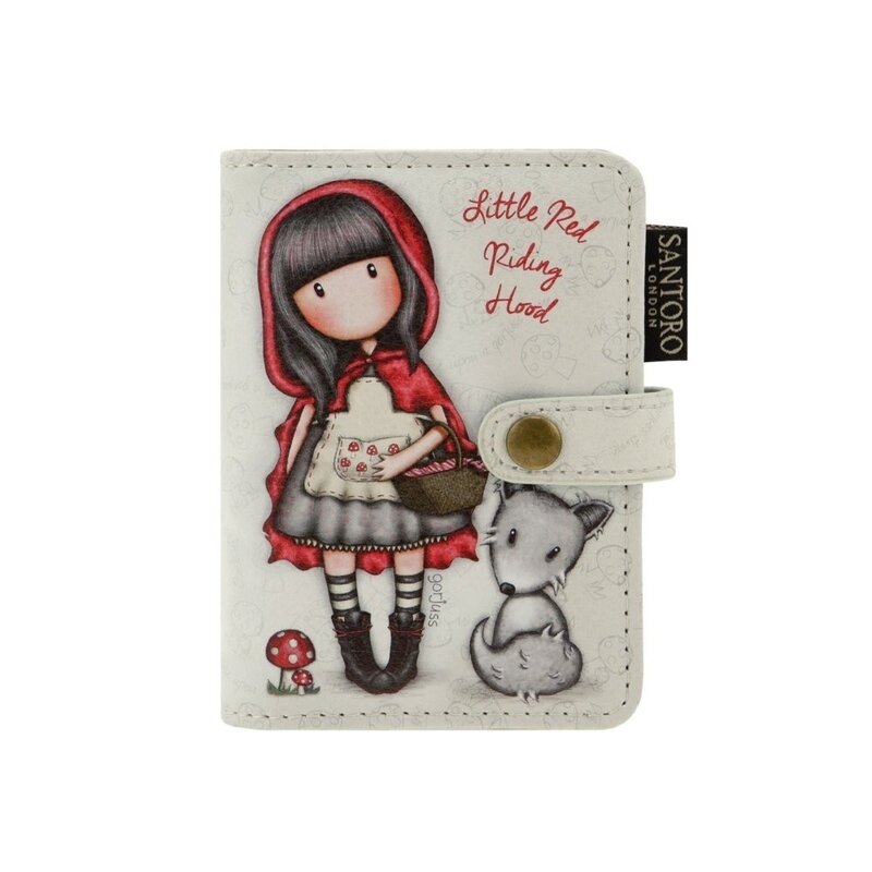 Husa carduri gorjuss little red riding hood