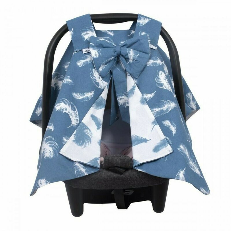Sevibebe - husa protectie scoica auto feather