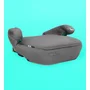 Inaltator auto, Asalvo, Alzafix i-Size, Inaltime recomandata 125-150 cm, Utilizare cu Isofix sau centuri auto, Cu husa detasabila, 22-36 kg, Conform cu noile directive europene de siguranta i-Size, Grey - 2