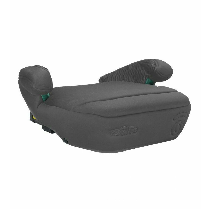 Inaltator auto, Asalvo, Booster i-Size, Inaltime recomandata, 135-150 cm, Utilizare cu Isofix sau centuri auto, Cu husa detasabila, 22-36 kg, Conform cu noile directive europene de siguranta i-Size, Grey