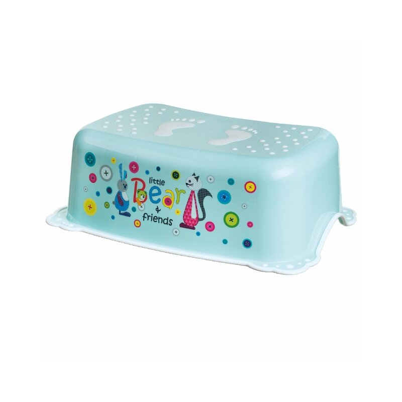 Maltex baby - inaltator baie, antiderapant, bear friends mint,