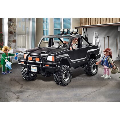 Playmobil - Set de constructie Camionul lui Marty , Back to the Future