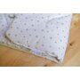 Incababy - Accesoriu Pernita suplimentara , Stars,  Pentru leagan bebelusi, 37.5x21 cm, Gri - 3