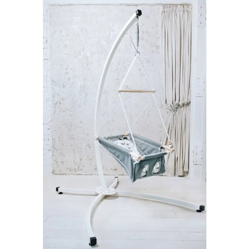 Incababy - accesoriu stand suport, pentru leagan lumia, 180x140 cm, alb