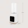 Incalzitor biberoane, Lionelo, ThermUp 3.0, 6 in 1, Incalzire, Decongelare, Sterilizare, Mentinerea temperaturii, 400 W, 35-100°C, Panou de comanda tactil, Fara BPA, Oprire automata, Placa de incalzire din teflon, Alb - 10