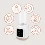 Incalzitor biberoane, Lionelo, ThermUp 3.0, 6 in 1, Incalzire, Decongelare, Sterilizare, Mentinerea temperaturii, 400 W, 35-100°C, Panou de comanda tactil, Fara BPA, Oprire automata, Placa de incalzire din teflon, Alb - 17