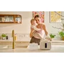 Incalzitor biberoane, Lionelo, ThermUp Duo, 6 moduri de operare, Incalzire, Pastrare temperatura, Decongelare, Senzor pentru temperatura, Oprire automata, Panou tactil, Pentru 2 biberoane simultan, fara BPA, Alb - 9