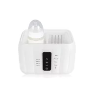 Incalzitor biberoane, Lionelo, ThermUp Duo, 6 moduri de operare, Incalzire, Pastrare temperatura, Decongelare, Senzor pentru temperatura, Oprire automata, Panou tactil, Pentru 2 biberoane simultan, fara BPA, Alb