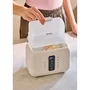 Incalzitor biberoane, Lionelo, ThermUp Duo, 6 moduri de operare, Incalzire, Pastrare temperatura, Decongelare, Senzor pentru temperatura, Oprire automata, Panou tactil, Pentru 2 biberoane simultan, fara BPA, Alb - 7