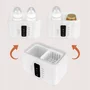 Incalzitor biberoane, Lionelo, ThermUp Duo, 6 moduri de operare, Incalzire, Pastrare temperatura, Decongelare, Senzor pentru temperatura, Oprire automata, Panou tactil, Pentru 2 biberoane simultan, fara BPA, Alb - 14