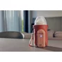 Incalzitor biberoane, Lionelo, ThermUp Go Evo, Portabil, Cu 5 niveluri de incalzire, Cu buton Safety Control, Mentinere caldura pana la 9h, Incarcare USB, Bej inchis - 15