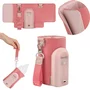 Incalzitor biberoane, Lionelo, ThermUp Go Evo, Portabil, Cu 5 niveluri de incalzire, Cu buton Safety Control, Mentinere caldura pana la 9h, Incarcare USB, Roz - 3