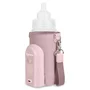 Incalzitor biberoane, Lionelo, ThermUp Go Evo, Portabil, Cu 5 niveluri de incalzire, Cu buton Safety Control, Mentinere caldura pana la 9h, Incarcare USB, Roz deschis - 3