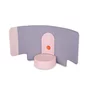 Incalzitor biberoane, Lionelo, ThermUp Go Evo, Portabil, Cu 5 niveluri de incalzire, Cu buton Safety Control, Mentinere caldura pana la 9h, Incarcare USB, Roz deschis - 9