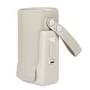 Incalzitor biberoane, Lionelo, ThermUp Go Plus, Portabil, Cu aspect elegant, Temperatura constanta pana la 24 h, Incarcare USB, Bej calm