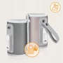 Incalzitor biberoane, Lionelo, ThermUp Go, Portabil, Temperatura constanta pana la 24 h, Incarcare USB, Maro - 12