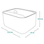 Incalzitor servetele umede, Lionelo, Babybliss, Cu 3 setari de temperatura, Loc suficient pentru un intreg pachet de servetele umede, Panou de control cu ecran tactil, Fara BPA, White - 17