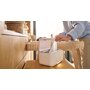 Incalzitor servetele umede, Lionelo, Babybliss, Cu 3 setari de temperatura, Loc suficient pentru un intreg pachet de servetele umede, Panou de control cu ecran tactil, Fara BPA, White - 18