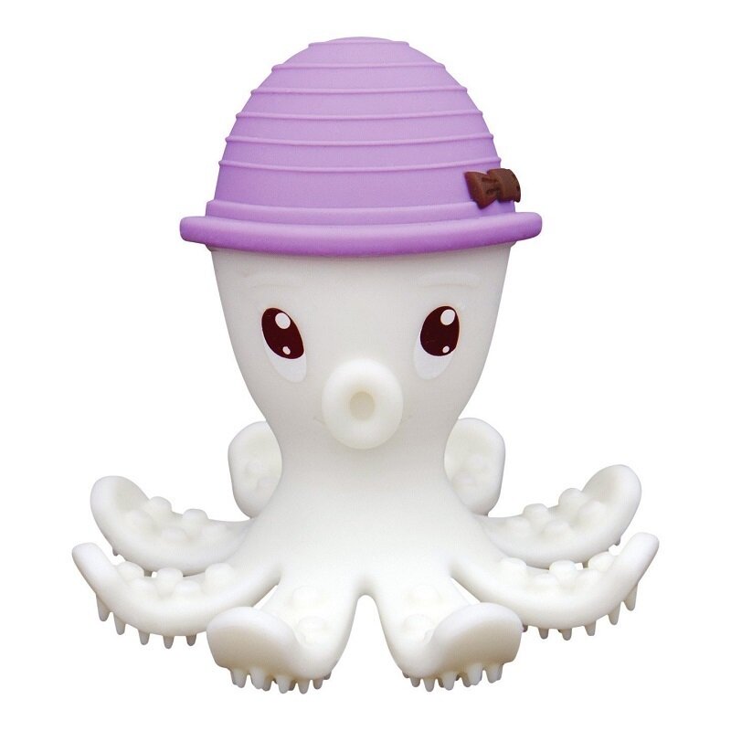 Mombella - inel gingival octopus din silicon, violet