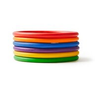 Gonge - Jucarie de echilibru Inele de activitati 6 culori, 24 buc
