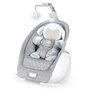 Sezlong balansoar, Ingenuity, Cuddle Lamb, 2 in 1, Cu inclinare spatar in 3 pozitii, Cu melodii si sunete ale naturii, 0-30 luni, Grey - 4