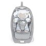 Sezlong balansoar, Ingenuity, Cuddle Lamb, 2 in 1, Cu inclinare spatar in 3 pozitii, Cu melodii si sunete ale naturii, 0-30 luni, Grey - 3