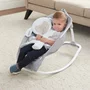 Sezlong balansoar, Ingenuity, Cuddle Lamb, 2 in 1, Cu inclinare spatar in 3 pozitii, Cu melodii si sunete ale naturii, 0-30 luni, Grey - 8