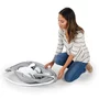 Sezlong balansoar, Ingenuity, Cuddle Lamb, 2 in 1, Cu inclinare spatar in 3 pozitii, Cu melodii si sunete ale naturii, 0-30 luni, Grey - 12