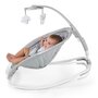 Sezlong balansoar, Ingenuity, Cuddle Lamb, 2 in 1, Cu inclinare spatar in 3 pozitii, Cu melodii si sunete ale naturii, 0-30 luni, Grey - 14