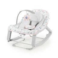 Balansoar, InGenuity, Keep Cozy, 3 in 1, Pana la 18 kg, Cu vibratii, Cu doua pozitii de inclinare, Cu jucarie detasabila, Pink